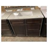 37" Single Sink Bathroom Vanity