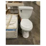 Transolidï¿½ All-In-One White Round Toilet Kit