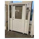 Sure Rock RH Primed Fiberglass Entry Door