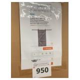 22" x 84" Wethered Gray Bifold Barn Door Kit