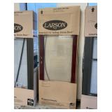 Larsonï¿½ 32" x 80" Cranberry FV Storm Door w/ HW