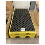 (2) 25-3/4" x 51-3/4" Plastic Pallets
