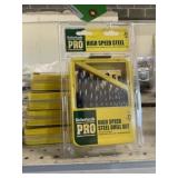 Sutherlands Proï¿½ 21pc High Speed Steel Drill Set