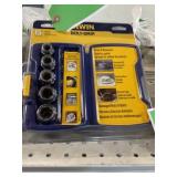 Irwinï¿½ Bolt-Gripï¿½ 5pc Bolt/Nut Extractor Set x 2
