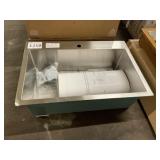 32" x 22" Stainless SIngle Bowl Sink DENTED