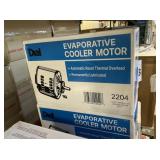 Dial Cooler Motor 115V - 1/2 Horsepower - 2 Speed