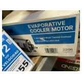 Dial Cooler Motor 115V - 3/4 Horsepower - 2 Speed