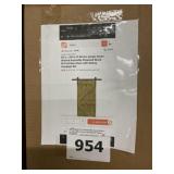 20" x 84" Jungle Green Bifold Barn Door Kit