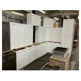 15pc. Silvercreek Aspen White 42" Kitchen