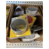 Mixed Carbide Grit hole Saws and Arbors x 1 Box