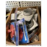Mixed Carbide Grit Hole Saws & Arbors x 1 box