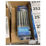 Century Toolï¿½ 5pc Masonry bits x 2 Cases