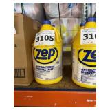 1 Gallon ZEP Antibacterial Disinfectant x2