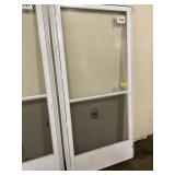 36" x 76" LH Mobile Home Aluminum Storm Door