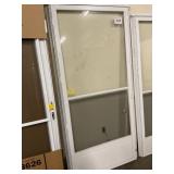 38" x 80" LH Mobile Home Aluminum Storm Door