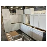 15pc. Silvercreek White Shaker 36" Kitchen