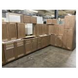15pc.Silvercreek Designer Natural 30" Kitchen