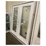 72" x 80" LH Fiberglass Full View French Door