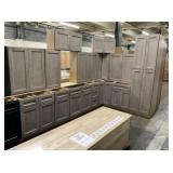 15pc. Silvercreek Winchester Gray 36" Kitchen