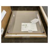 36" x 36" Aquabella Brown Shower Base