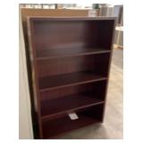 57" H 4 Shelf Bookcase x2