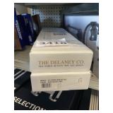 Delaney 2 Piece Aged Black Bathroom Collection