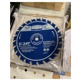 (10) Century Toolï¿½ 5-3/8" 24T Carbide Tip Blades