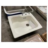 25" x 22" Single Bowl Composite Sink