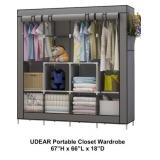 Udear Portable Storage Closet Wardrobe