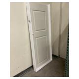 34" x 80" LH Primed MDF 2 Panel Interior Door