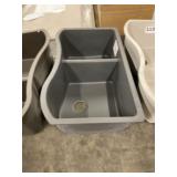30" Dark Gray 60/40 Composite Sink