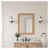 Glacier Bay Huckleberry Weathered Tan Mirror