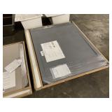 48" x 36" Aquabella Dark Gray Shower Base