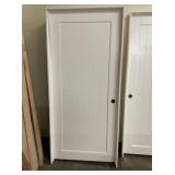 36" x 80" LH Primed Single Panel Interior Door