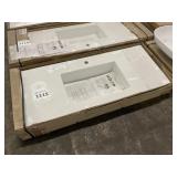 47-1/2" Aquabella White Vanity Top