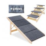 Wonder Family Premium Wood Dog Stairs