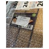 25 x 15 Bamboo Mats, Tub, Shower Sauna w/Soap Dish