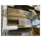 American Standard Stainless Single Bowl Sink x2