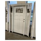 Sure Rock LH Primed Fiberglass Entry Door