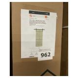 34" x 84" Sage Green Bifold Barn Door Kit