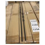 Oil Rubbed Bronze 1/2" Iron Balusters x 150 pcs