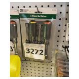 4 Piece Nut Driver Set