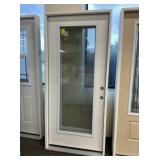36" x 80" LH Fiberglass Full-View Exterior Door