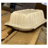 Case Of 170 Hinged Lid Containers