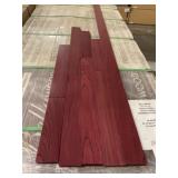 3-1/4" Purple Heart Hardwood Flooring x910 SF