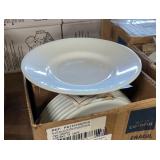 18 White Salad Plates