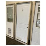 32" x 80" LH Steel 2-Panel Exterior Door
