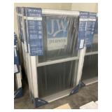 Jeld-Wenï¿½ 32-1/4" x 54" Dbl. Hung Vinyl Window x2
