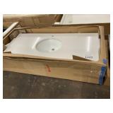 58-1/2" x 22" Stone Composite Single Bowl Top
