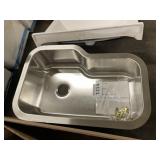 33" Stainless Steel Single bowl Sink